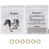 10 Bag Dental Orthodontic Rubber Bands Orthodontic Elastic Orthodontic Supply 3.5 Oz (1/8")