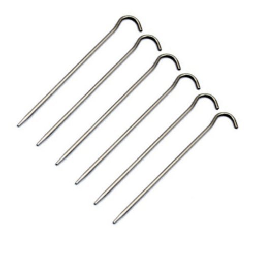 TOAKS Titanium Tent Stakes (Shepherd's Hook)