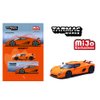 Diecast Model Car Compatible with Tarmac Works 1:64 Scale Koenigsegg CC850 Die-cast, Orange T64G-TL051-OR