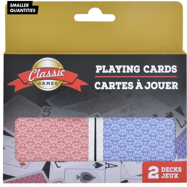Classic Games 2 Deck Playing Cards