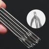 10" Professional Upholstery Needle 3mm Thickness, Big Eye Hand Sewing Needles for Stitching and Crafting Projects