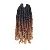 Toyotress Bob Spring Twist Hair - 6 Inch 8 Packs Ombre Brown Blonde Pre-twisted Crochet Hair Spring Twists Crochet Braids, Synthetic Braiding Hair Extensions (6 Inch, OT30/27-8P)