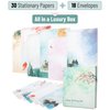 Mr. Pen- Boxed Stationary Letter Paper and Envelopes Set, 30 Stationary Papers+18 Envelopes, Stationery Sets, Stationary Set, Stationary Paper, Letter Stationery Set with Envelopes, Stationery Paper
