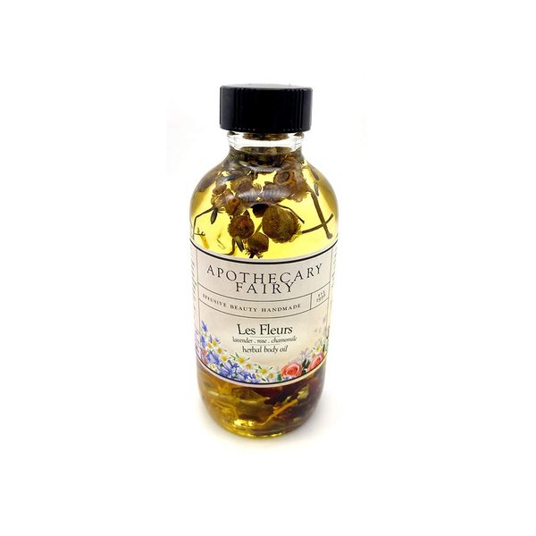 Les Fleurs Herbal Body Oil - 4oz